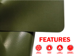 Heavy Duty PVC Coated Canvas